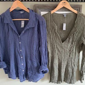 2 Aerie Shirts NWT, Size Medium
